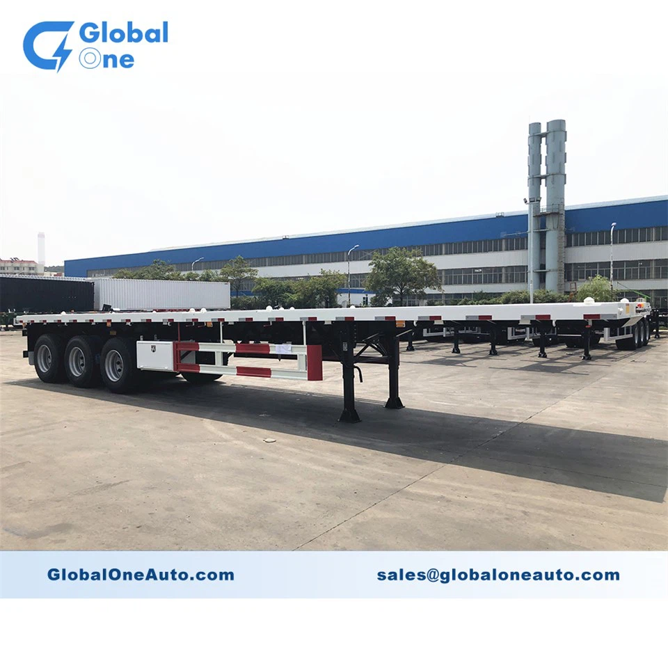 40 feta tengivagn með 3 ásum